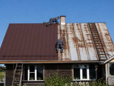 Ремонт металлической кровли