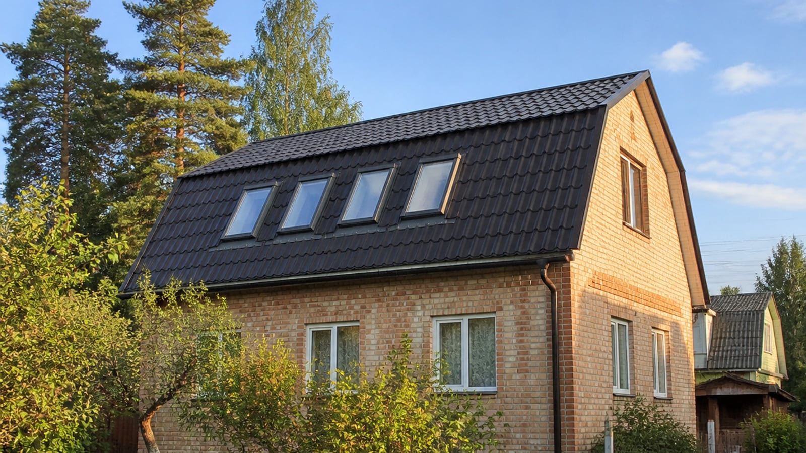 Установка 4 распашных окон Velux GPL, Раменское