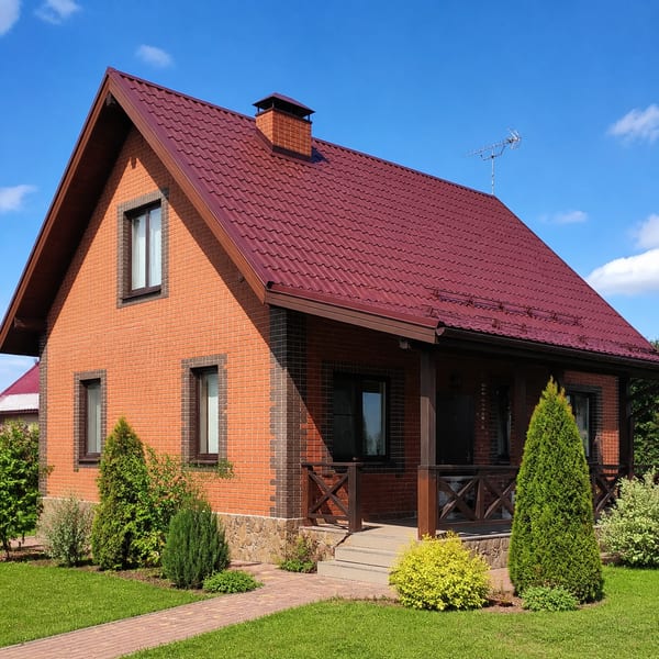 Двускатная крыша